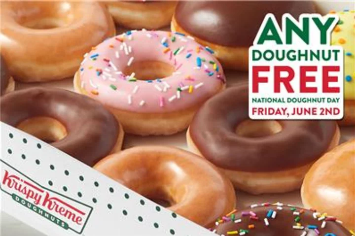 KRISPY KREME® Sweetens National Doughnut Day This Friday with Any Doughnut FREE and $2 Original Glazed® Dozen BOGO