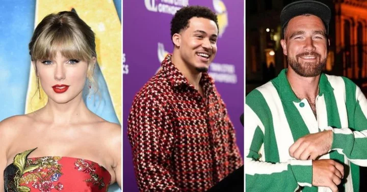 Byron Murphy invokes Swifties' wrath as he warns he'll use rumored romance to 'get Travis Kelce going'