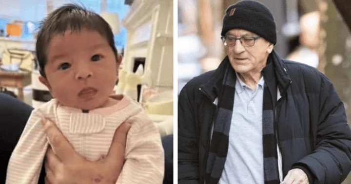 Gia Virginia Chen De Niro: Robert De Niro unveils first pic and name of his 7th child