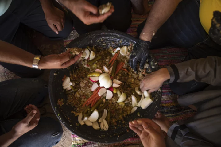 Gaza Strip's Palestinians polarized by unorthodox watermelon delicacy