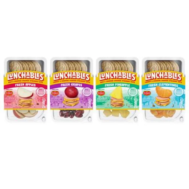 Lunchables® Enters the Produce Aisle for the First Time with New Fresh Fruit Offering