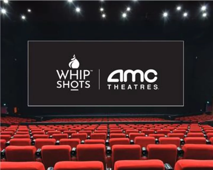 Whipshots® Launching at AMC Theatres® For A Blockbuster Summer