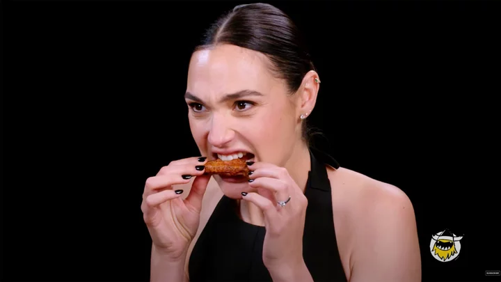 Gal Gadot battles Da Bomb during intense 'Hot Ones' challenge