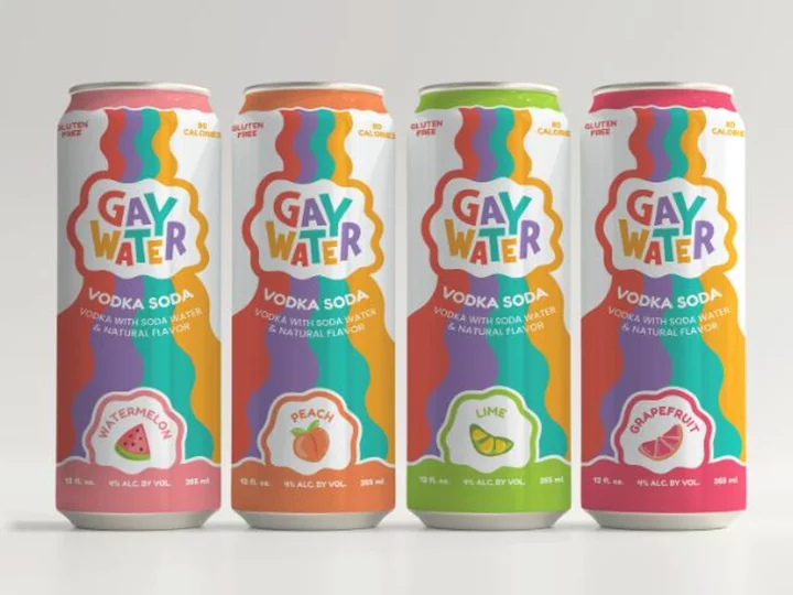 Gay Water, a new canned cocktail, wants to be the anti-Bud Light