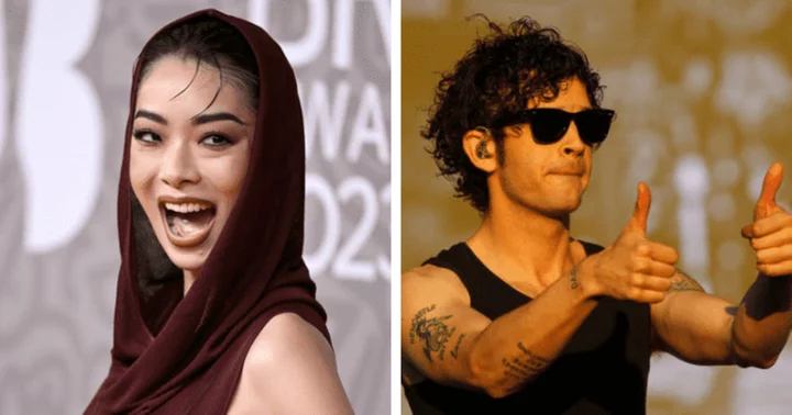 Rina Sawayama takes major jab at Matty Healy as she dedicates ‘STFU!’ to him during Glastonbury festival