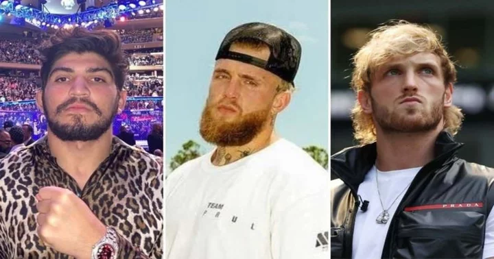 Logan Paul slams rumors of Dillon Danis fighting Jake Paul, refuses to take off mask during Prime card weigh-in