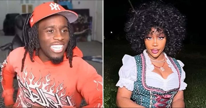 Kai Cenat heartbroken as SZA blocks him on IG after Offset's advice, trolls say 'good for her'