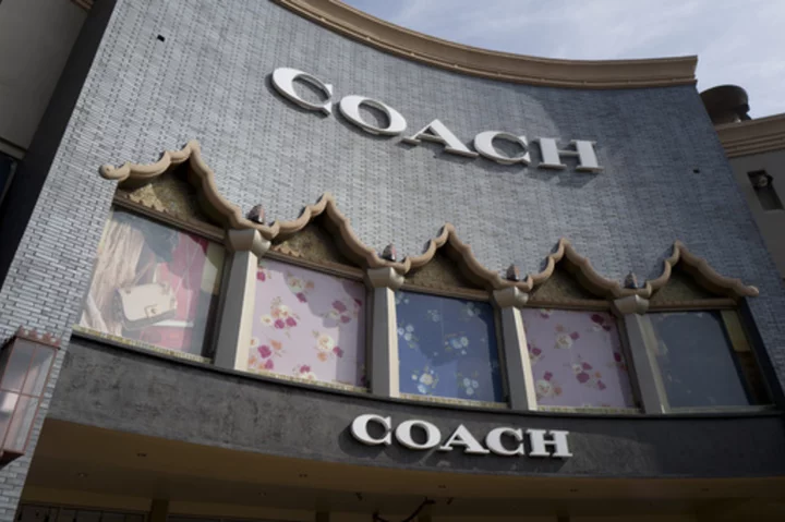 Big fashion is getting bigger. Parent of Coach will buy Versace owner Capri in $8.5 billion deal