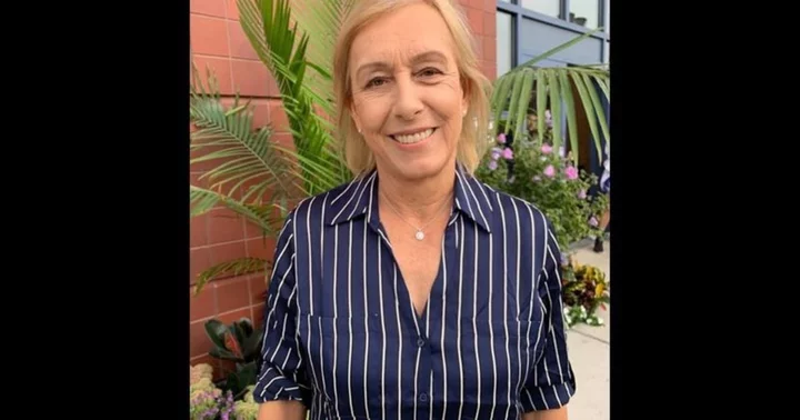 Tennis star Martina Navratilova receives backlash for calling a critic 'gay boy'